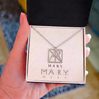 Custom Monogram Name Necklace – Your Name, Reimagined