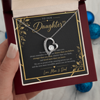 Forever Love Necklace for Daughter – A Meaningful Gift from Mom & Dad