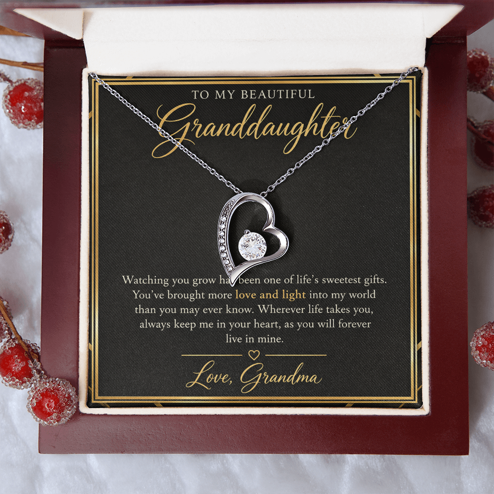 Forever Love Necklace for Granddaughter – A Heartfelt Gift from Grandma