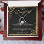 Forever Love Necklace for Daughter – A Meaningful Gift from Mom & Dad