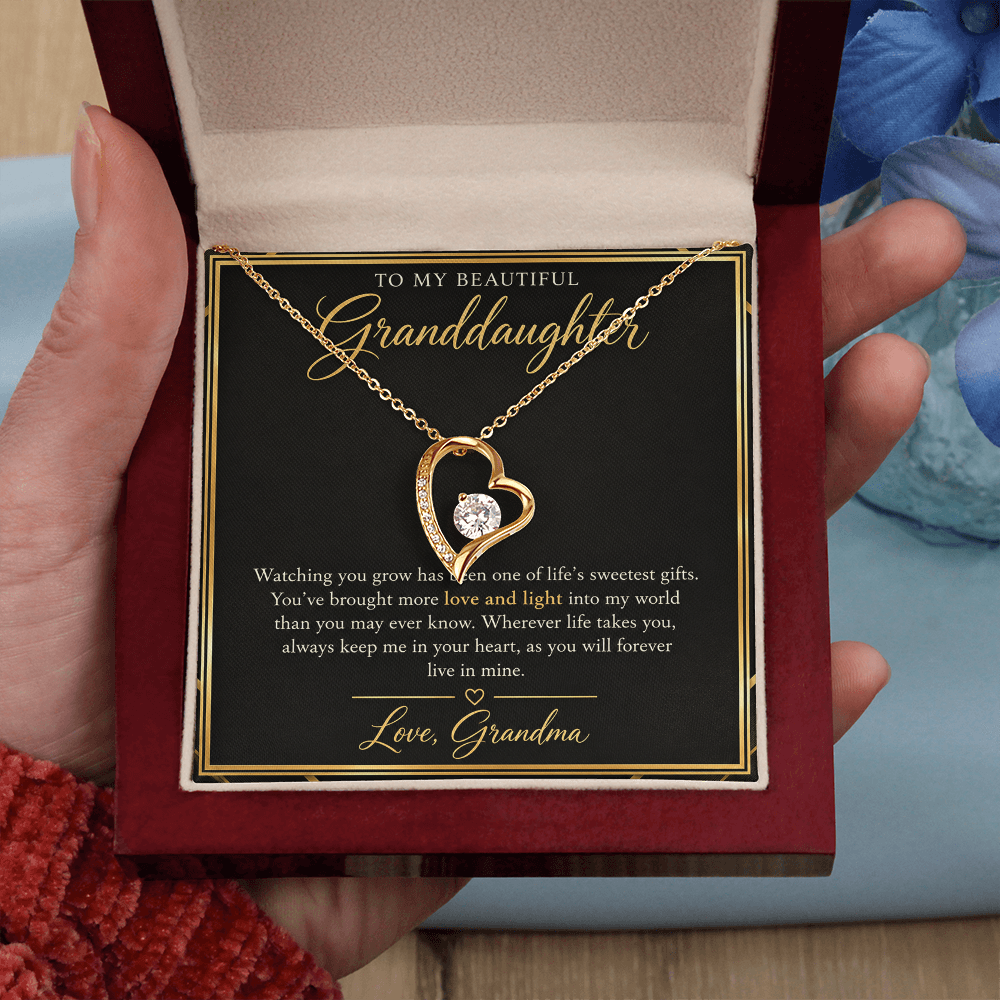 Forever Love Necklace for Granddaughter – A Heartfelt Gift from Grandma