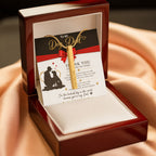 To My Dog Dad Necklace