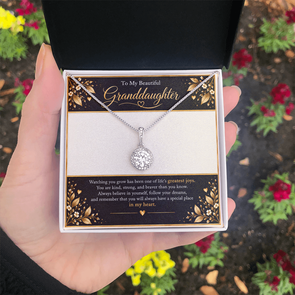 Eternal Hope Necklace for Granddaughter – A Heartfelt Gift of Love