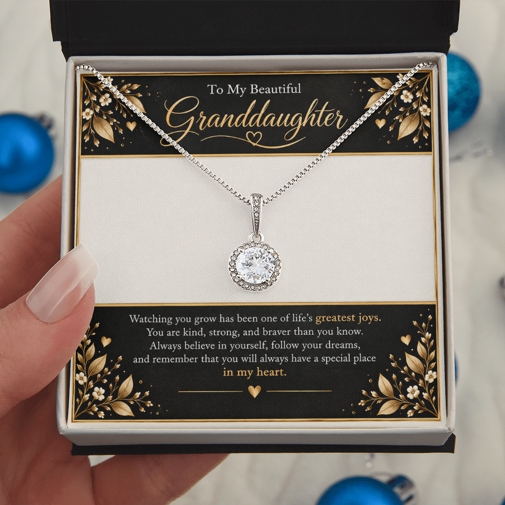 Eternal Hope Necklace for Granddaughter – A Heartfelt Gift of Love