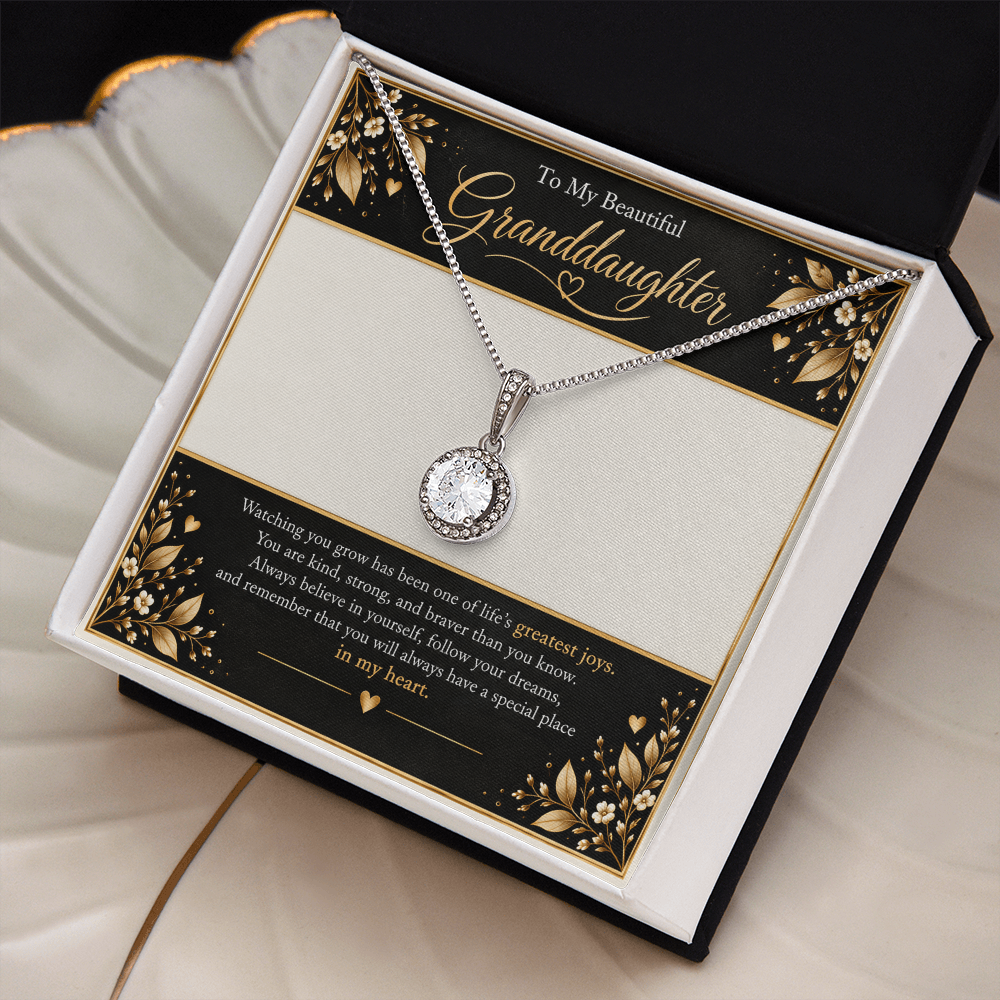 Eternal Hope Necklace for Granddaughter – A Heartfelt Gift of Love