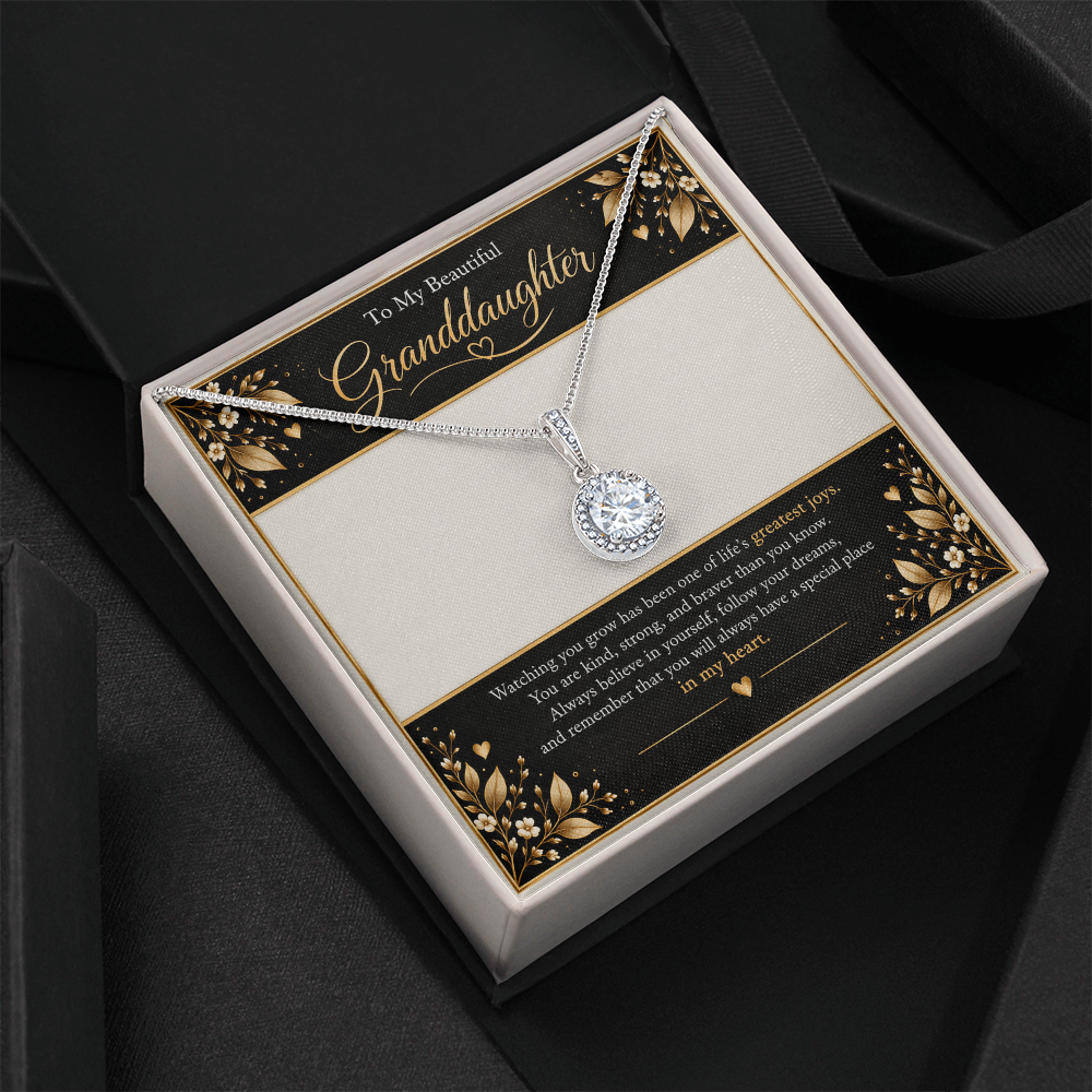 Eternal Hope Necklace for Granddaughter – A Heartfelt Gift of Love