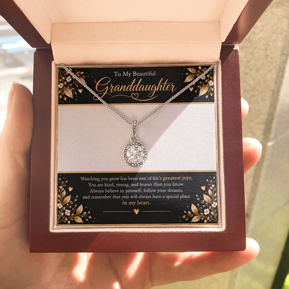 Eternal Hope Necklace for Granddaughter – A Heartfelt Gift of Love