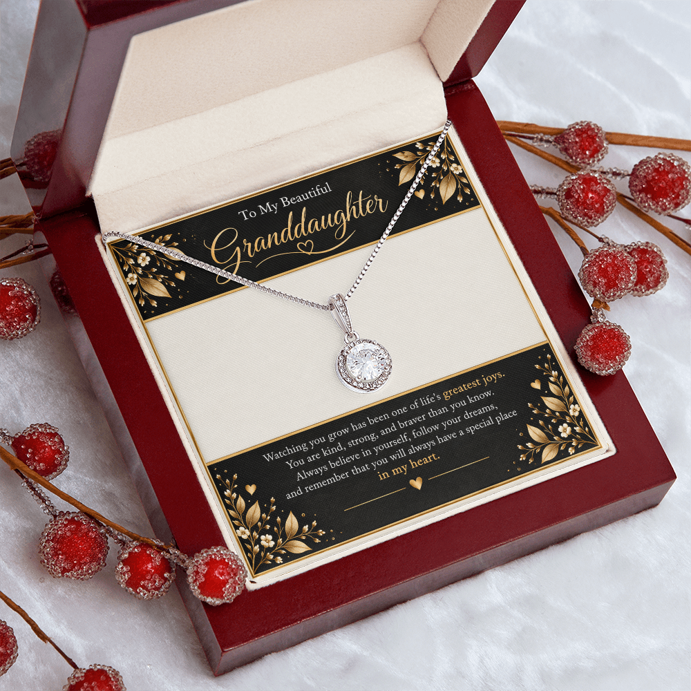 Eternal Hope Necklace for Granddaughter – A Heartfelt Gift of Love