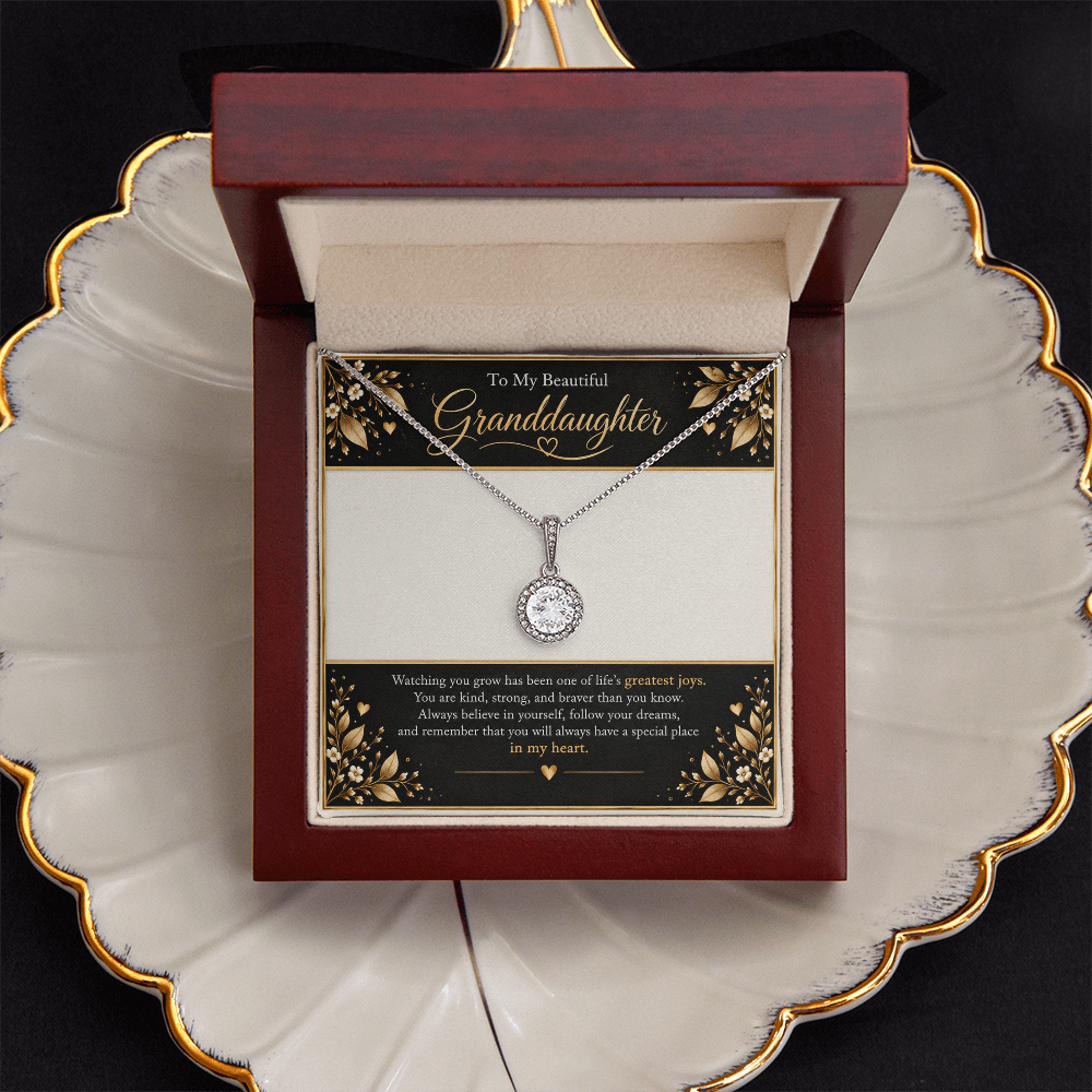 Eternal Hope Necklace for Granddaughter – A Heartfelt Gift of Love