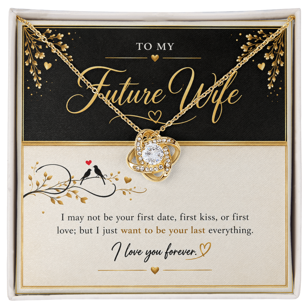 Love Knot Necklace for Future Wife – Romantic Gift of Everlasting Love
