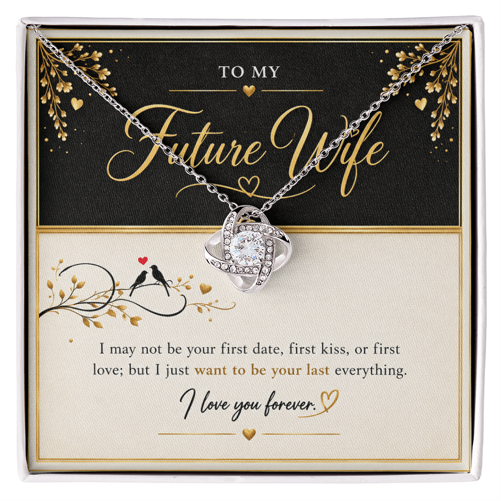Love Knot Necklace for Future Wife – Romantic Gift of Everlasting Love