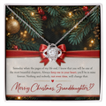Love Knot Necklace for Granddaughter – Merry Christmas Gift of Love