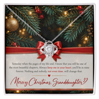Love Knot Necklace for Granddaughter – Merry Christmas Gift of Love
