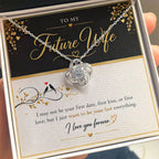 Love Knot Necklace for Future Wife – Romantic Gift of Everlasting Love