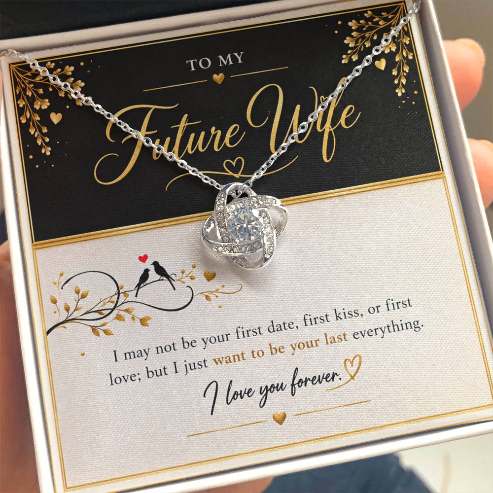 Love Knot Necklace for Future Wife – Romantic Gift of Everlasting Love