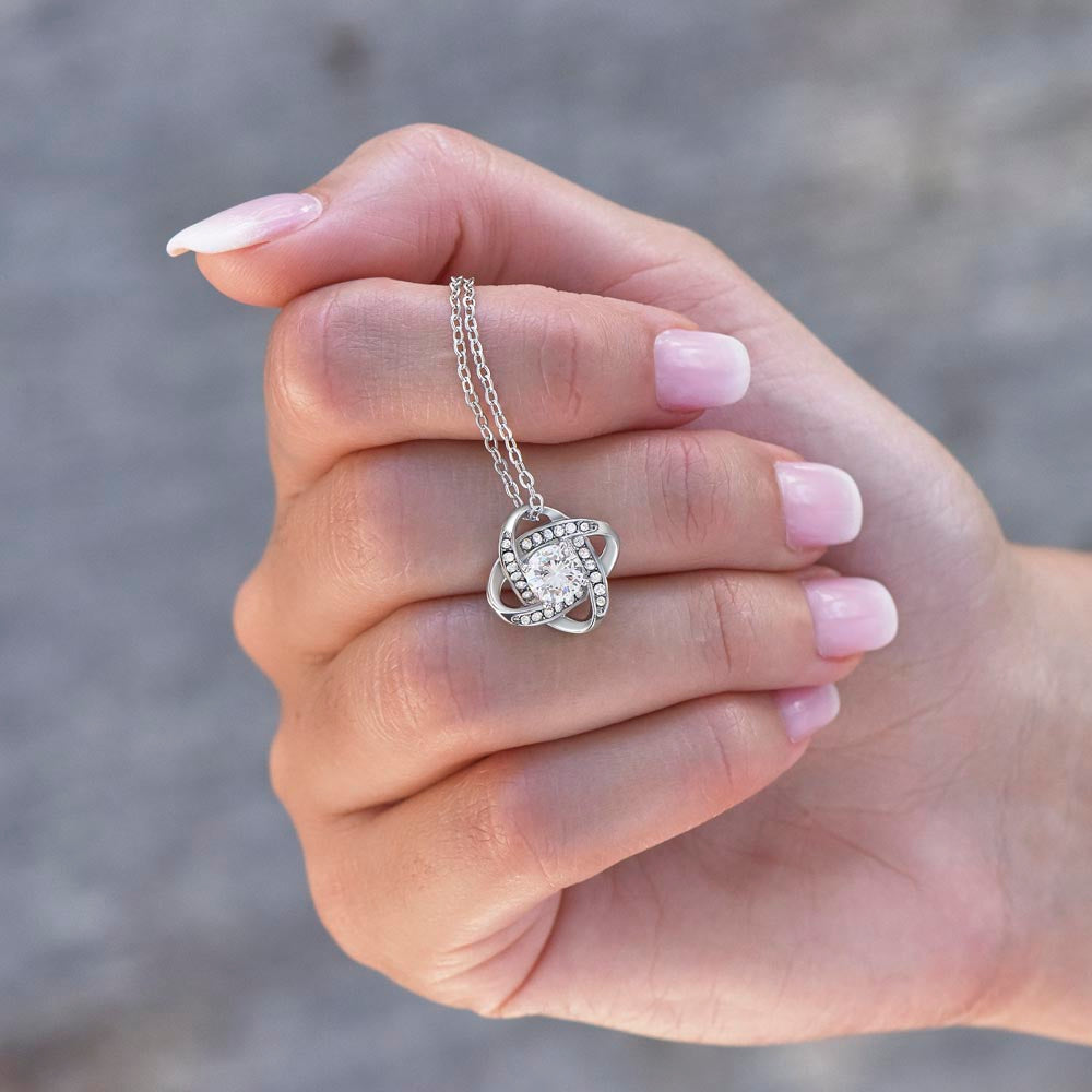 Love Knot Necklace for Future Wife – Romantic Gift of Everlasting Love