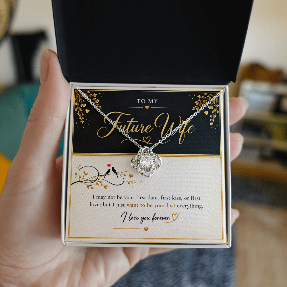 Love Knot Necklace for Future Wife – Romantic Gift of Everlasting Love