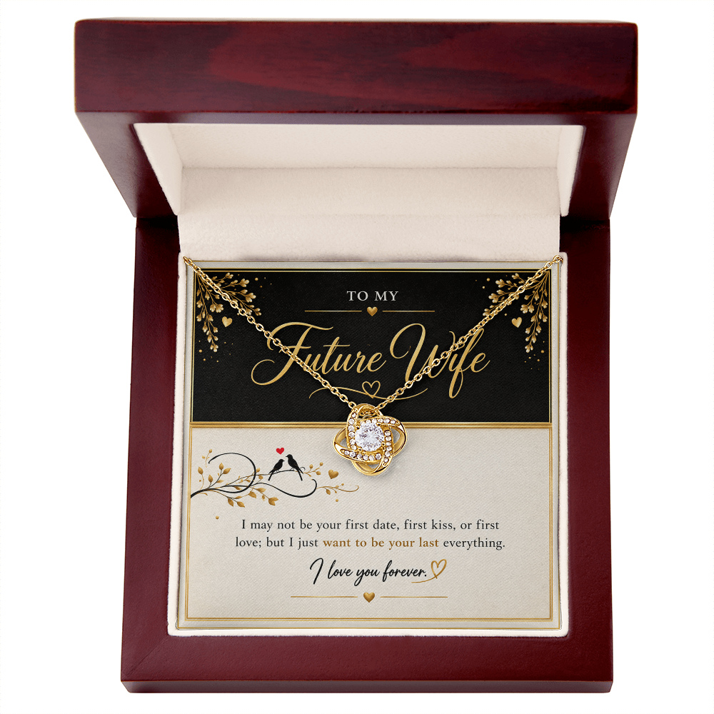 Love Knot Necklace for Future Wife – Romantic Gift of Everlasting Love