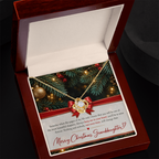 Love Knot Necklace for Granddaughter – Merry Christmas Gift of Love