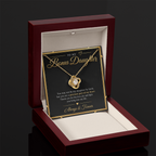 Love Knot Necklace for Bonus Daughter – A Meaningful Gift of Love & Forever