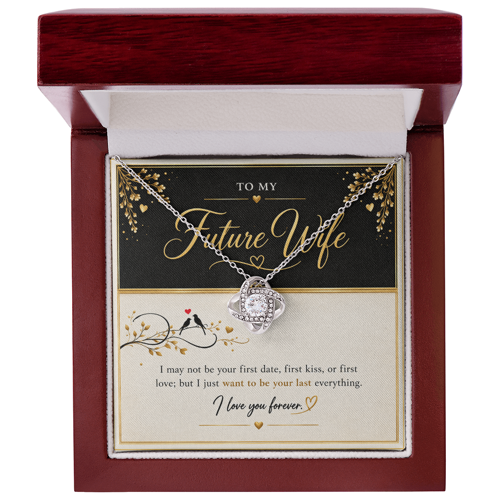 Love Knot Necklace for Future Wife – Romantic Gift of Everlasting Love