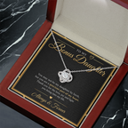 Love Knot Necklace for Bonus Daughter – A Meaningful Gift of Love & Forever