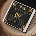 Interlocking Hearts Necklace for Wife – A Timeless Symbol of Everlasting Love