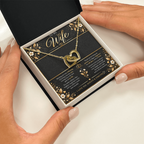Interlocking Hearts Necklace for Wife – A Timeless Symbol of Everlasting Love
