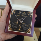 Interlocking Hearts Necklace for Wife – A Timeless Symbol of Everlasting Love