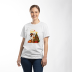 Halloween Night Christmas Decorating Ghost Funny Holiday Unisex adult t-shirt