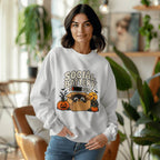 Social Battery 3% Funny Introvert Penguin Unisex Crewneck Sweatshirt