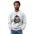 Halloween Skeleton Penguin Cute Spooky Penguin Costume Sweatshirt