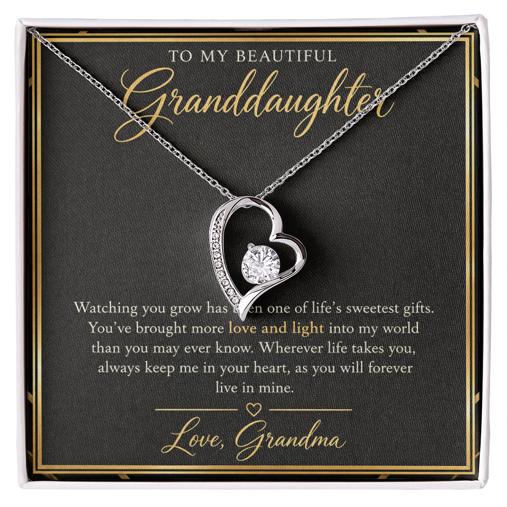 Forever Love Necklace for Granddaughter – A Heartfelt Gift from Grandma
