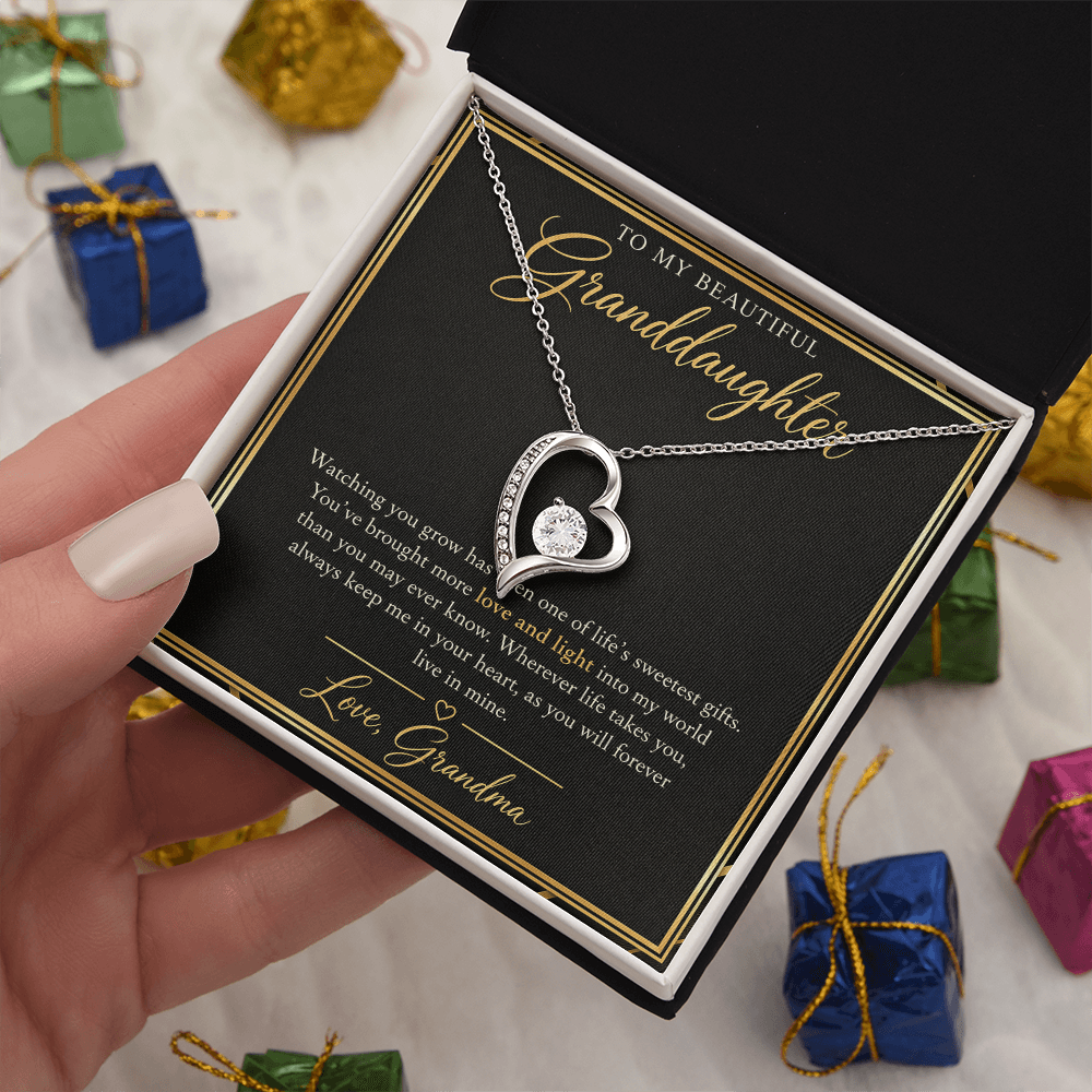 Forever Love Necklace for Granddaughter – A Heartfelt Gift from Grandma