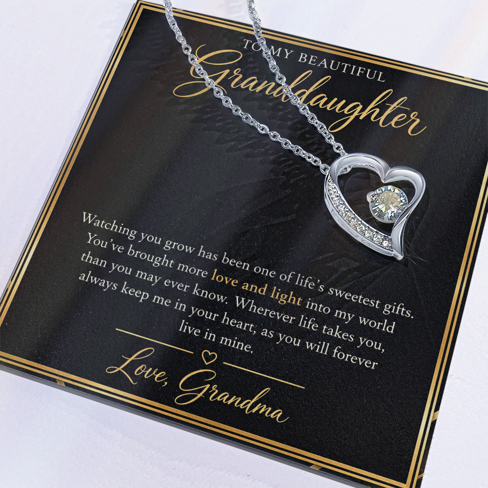 Forever Love Necklace for Granddaughter – A Heartfelt Gift from Grandma