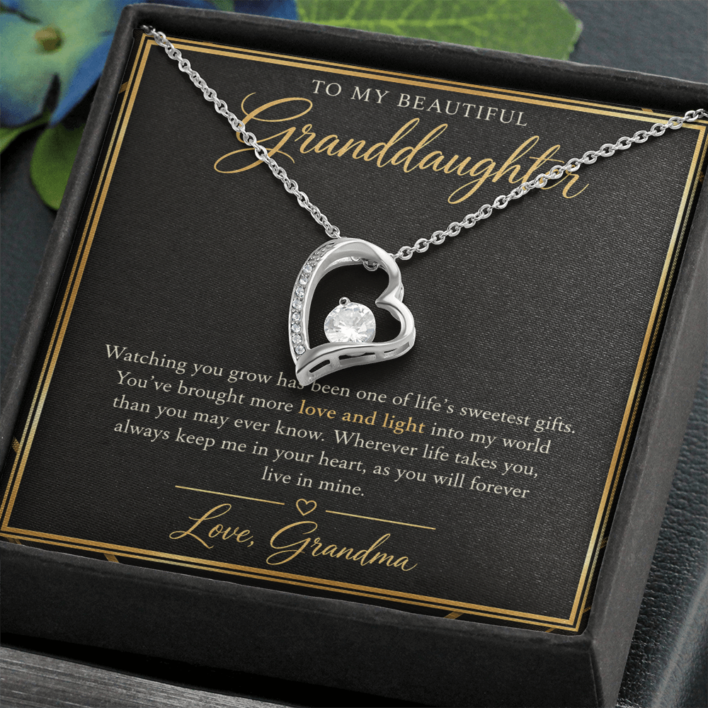 Forever Love Necklace for Granddaughter – A Heartfelt Gift from Grandma