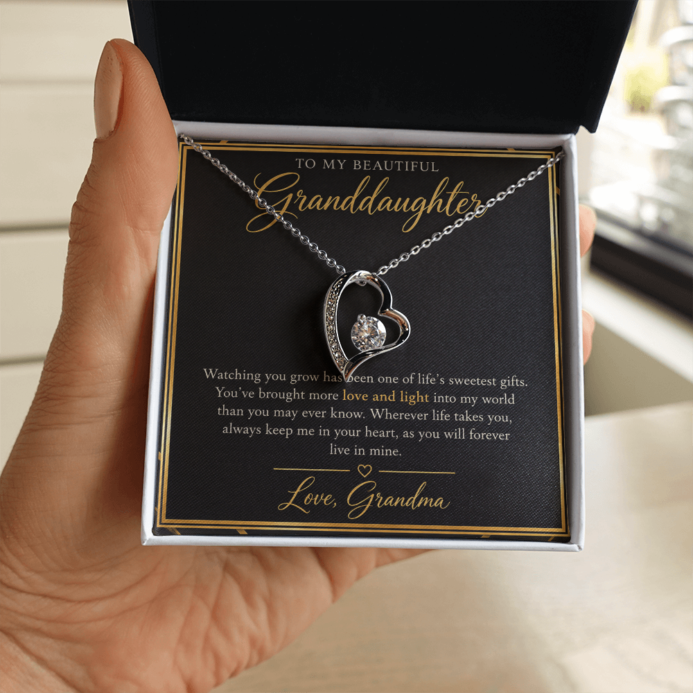 Forever Love Necklace for Granddaughter – A Heartfelt Gift from Grandma