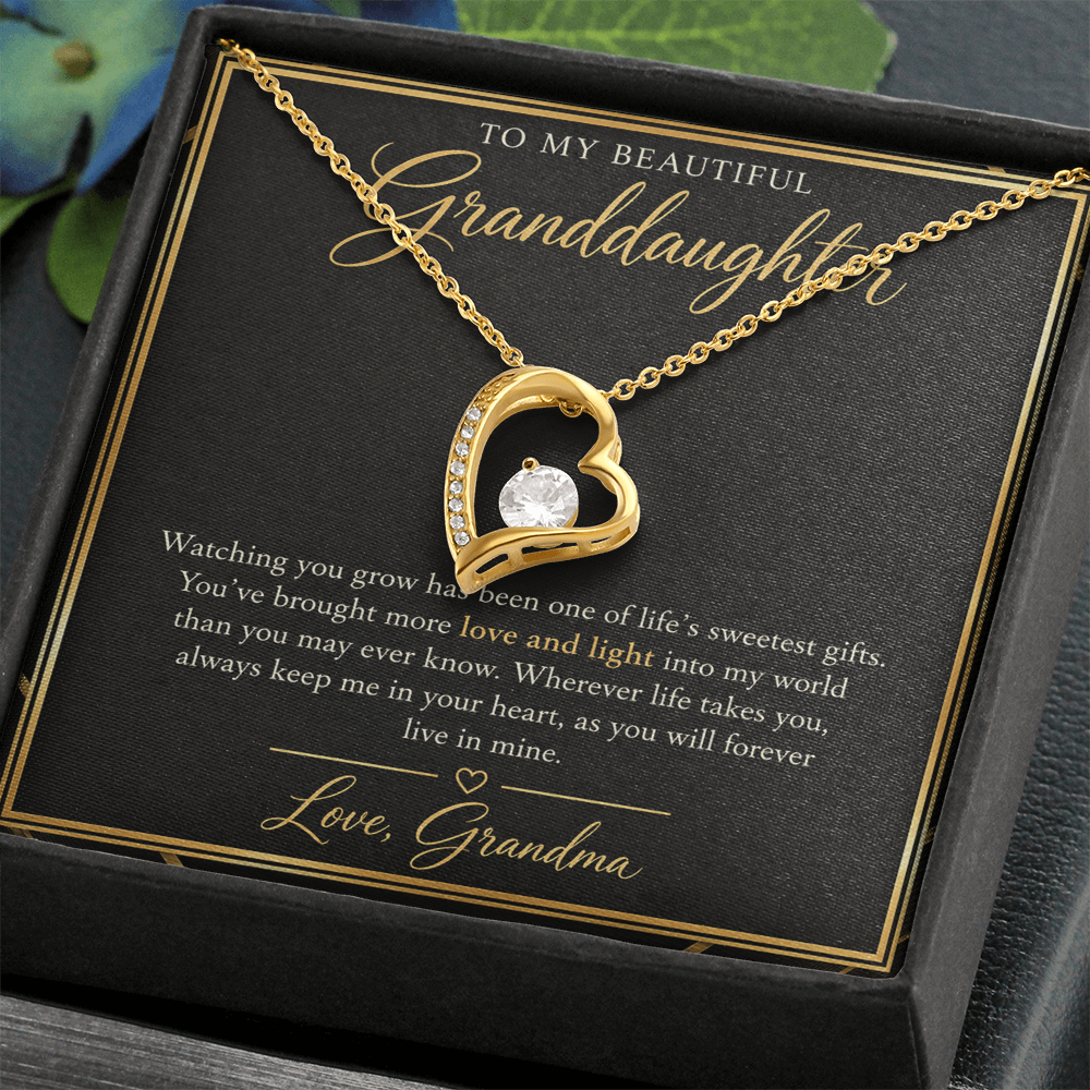 Forever Love Necklace for Granddaughter – A Heartfelt Gift from Grandma