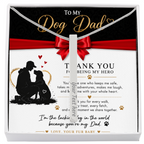 To My Dog Dad Necklace